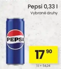 Kubík potraviny Pepsi nabídka