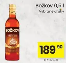 Kubík potraviny Božkov nabídka