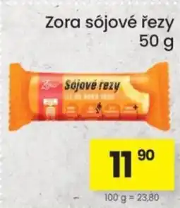 Kubík potraviny Zora sójové řezy nabídka