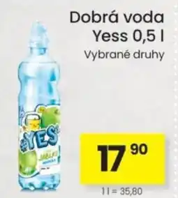 Kubík potraviny Dobrá voda Yess nabídka