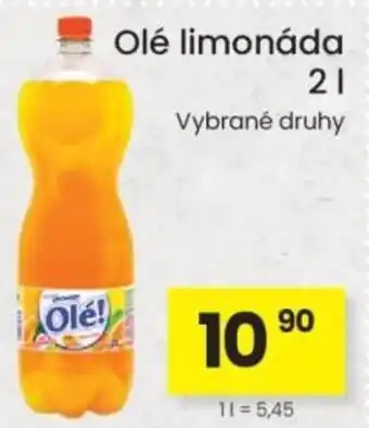 Kubík potraviny Olé limonáda nabídka