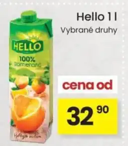 Kubík potraviny Hello nabídka