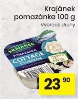 Kubík potraviny Krajánek pomazánka nabídka