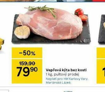 Tesco Vepřová kýta bez kosti nabídka
