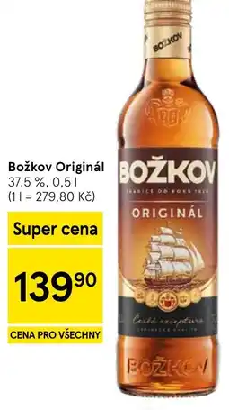 Tesco Božkov Originál nabídka