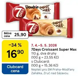 Tesco 7Days Croissant Super Max nabídka