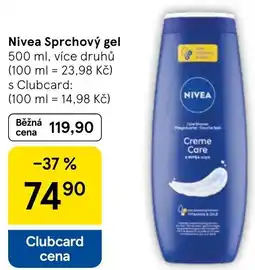 Tesco Nivea Sprchový gel nabídka