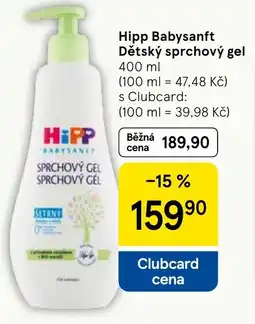 Tesco Hipp Babysanft Dětský sprchový gel nabídka