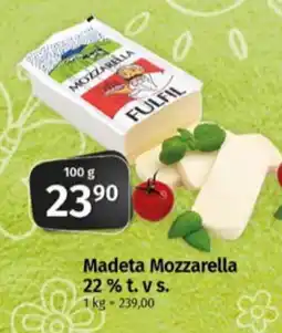 Coop Madeta Mozzarella 22% t.v s. nabídka