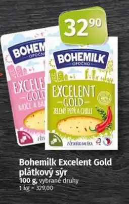 Coop Bohemilk Excelent Gold plátkový sýr nabídka