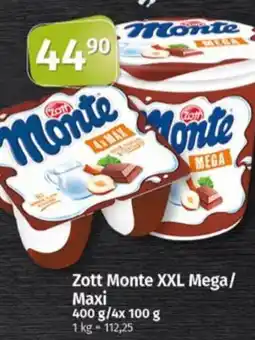 Coop Zott Monte XXL Mega/ Maxi nabídka