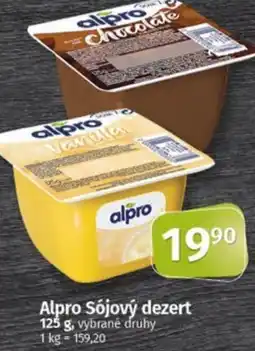 Coop Alpro Sójový dezert nabídka