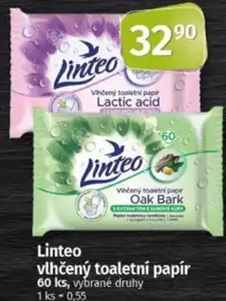 Coop Linteo vlhčený toaletní papír nabídka