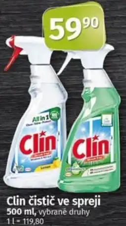 Coop Clin čistič ve spreji nabídka