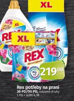 Coop Rex potřeby na praní nabídka
