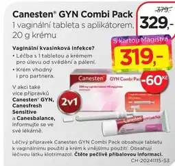 Magistra lékárny CanestenⓇ GYN Combi Pack nabídka