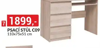 Baumax Psací stůl c09 nabídka