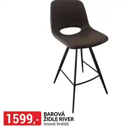 Baumax Barová židle river tmavě hnědá nabídka
