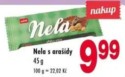 Qanto Nela s arašídy nabídka