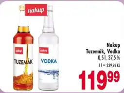 Qanto Nakup Tuzemák, Vodka nabídka