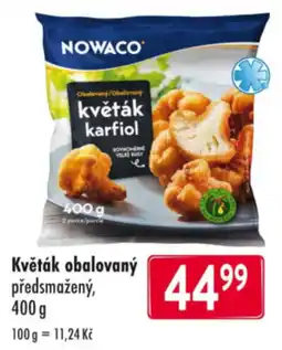 Qanto Nowaco Květák obalovaný předsmažený nabídka