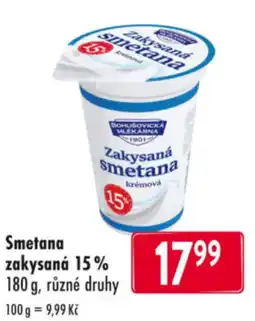 Qanto Smetana zakysaná 15% nabídka