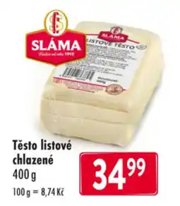 Qanto Těsto listové chlazené nabídka