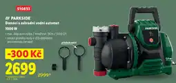 Lidl PARKSIDE Domácí a zahradní vodní automat 1000 W nabídka