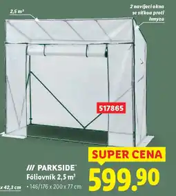 Lidl PARKSIDE Fóliovník 2,5 m³ nabídka