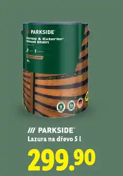Lidl PARKSIDE Lazura na dřevo nabídka