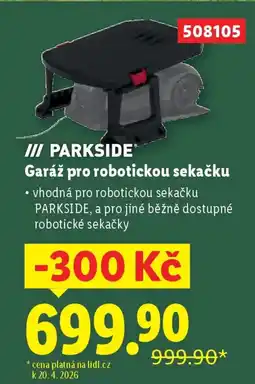 Lidl PARKSIDE Garáž pro robotickou sekačku nabídka