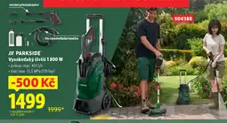 Lidl PARKSIDE Vysokotlaký čistič 1800 W nabídka