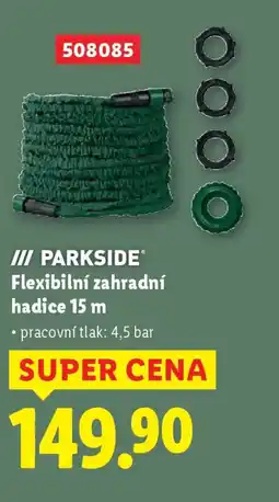 Lidl PARKSIDE Flexibilní zahradní hadice nabídka
