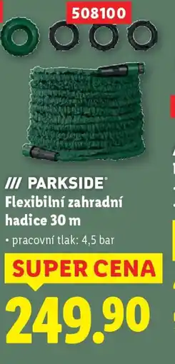 Lidl PARKSIDE Flexibilní zahradní hadice nabídka