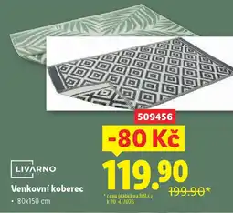 Lidl LIVARNO Venkovní koberec nabídka
