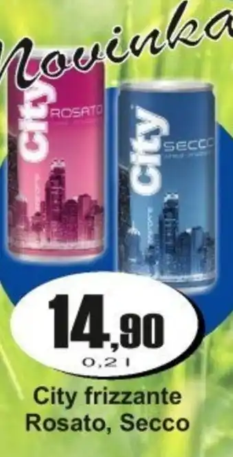 Adam City frizzante Rosato, Secco nabídka