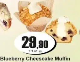 Adam Blueberry Cheescake Muffin nabídka