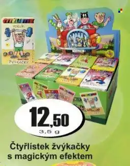 Adam Čtyřlístek žvýkačky s magickým efektem nabídka