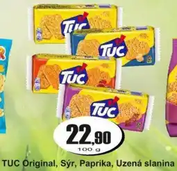 Adam TUC Original, Sýr, Paprika, Uzená slanina nabídka