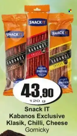 Adam Snack IT Kabanos Exclusive Klasik, Chilli, Cheese nabídka