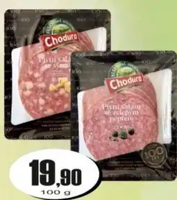 Adam Pivní salám se sýrem, se zeleným pepřem Chodura nabídka