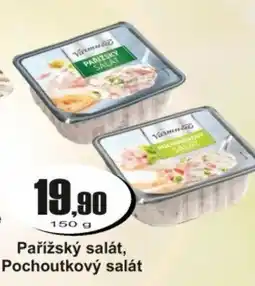 Adam Pařížský salát, Pochoutkový salát nabídka