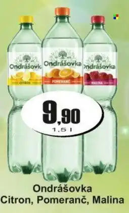 Adam Ondrášovka Citron, Pomeranč, Malina nabídka
