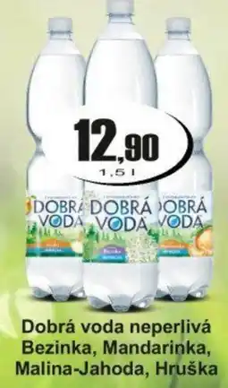 Adam Dobrá voda neperlivá Bezinka, Mandarinka, Malina-Jahoda, Hruška nabídka