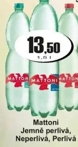 Adam Mattoni Jemně perlivá, Neperlivá, Perlivá nabídka