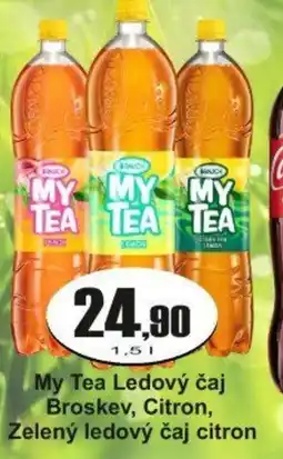 Adam My Tea Ledový čaj Broskev, Citron, Zelený ledový čaj citron nabídka