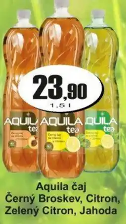 Adam Aquila čaj Černý Broskev, Citron, Zelený Citron, Jahoda nabídka