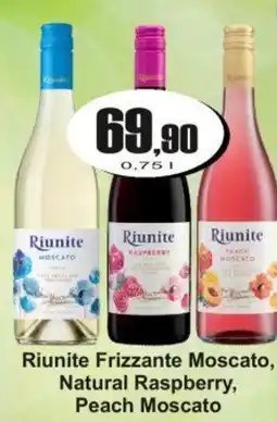 Adam Riunite Frizzante Moscato, Natural Raspberry, Peach Moscato nabídka