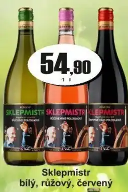 Adam Sklepmistr bílý, růžový, červený nabídka