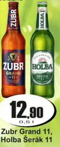 Adam Zubr Grand 11, Holba Šerák 11 nabídka